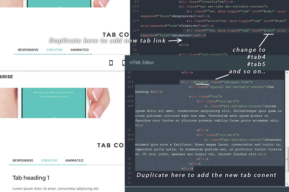 Custom Bootstrap Material Design Theme 